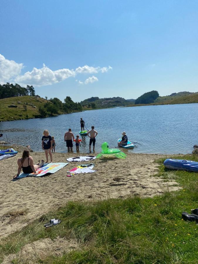 Eikeland Gard Villa Bjerkreim Bagian luar foto